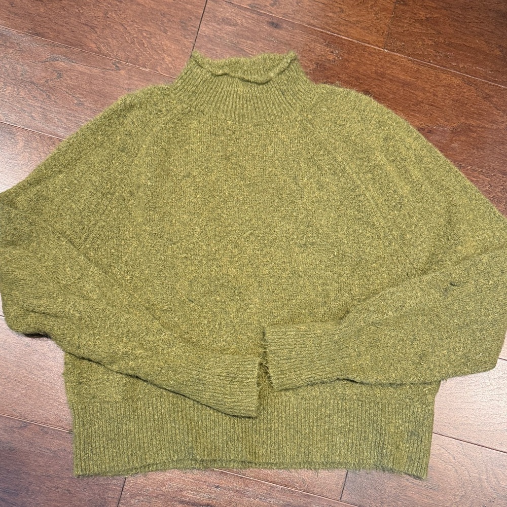 J. Crew Olive Green Women's Sweater